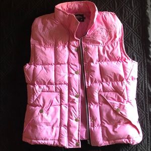 Cowgirl Hardware Light Pink Puffy Vest